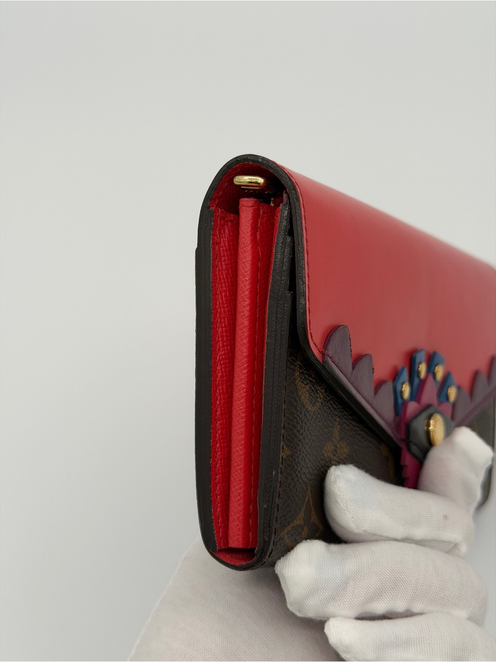 Louis Vuitton Sarah Wallet Totem Flamingo Monogram Limited Edition dustbag & box - Picture 6 of 13